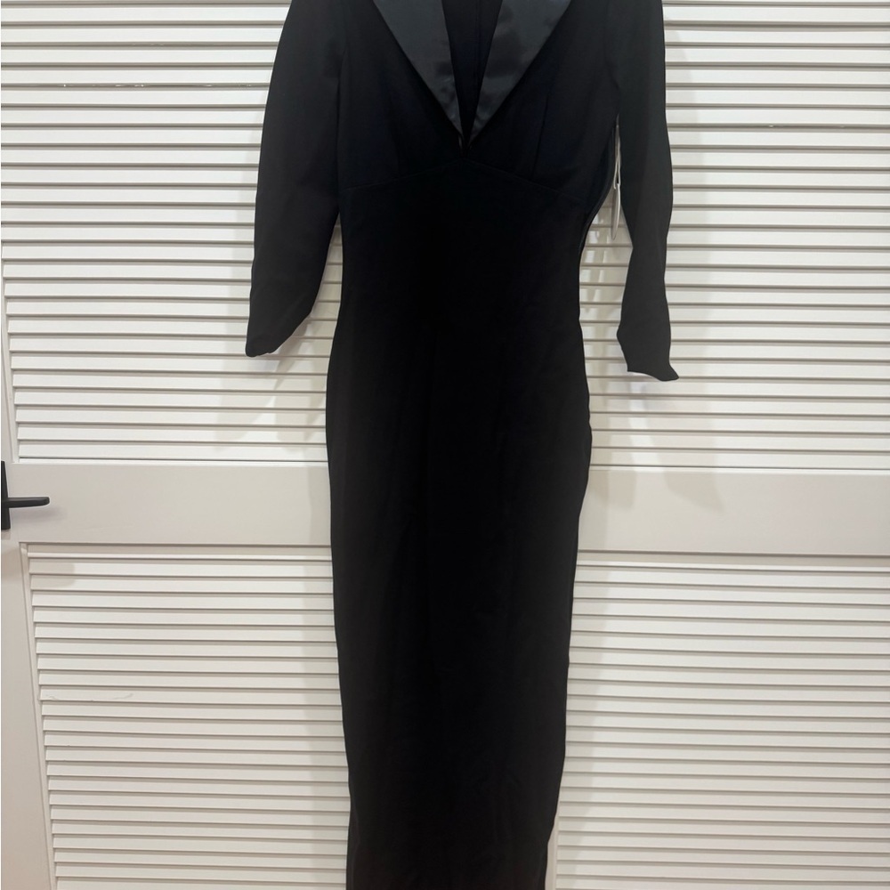 Staud Humboldt Dress Black Sz M Brand New - Picture 10 of 10
